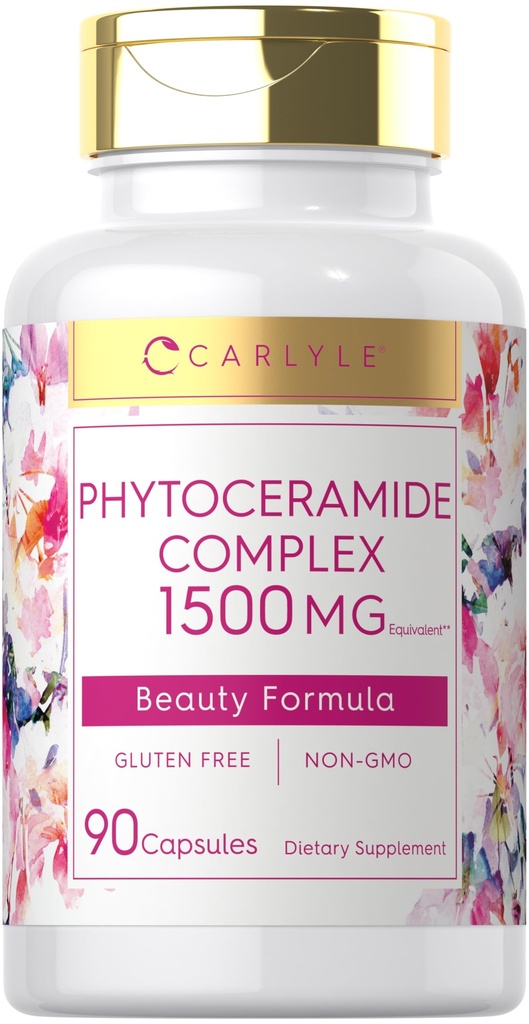 Carlyle Phytoceramide Supplément 1500mg.90 Capsules à base de patate douce biologique.