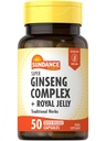 Sundance Super Ginseng Complex | mit Royal Jelly | 50 Quick Release Kapseln | Non-GMO und glutenfreie traditionelle Kräuterergänzung