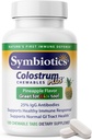 Symbiotics Colostrum 120ct Chewables Plus - Immunität Unterstützung für Erwachsene & Kinder - Lactoferrin Supplement & Colostrum Protein - Unterstützt Verdauung & Gut - 25% lgG Antikörper, Glutenfrei - Ananas