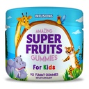 Infusionen Super Fruit Gummis für Kinder 90 Count Antioxidant Blend weich und lecker Vegan freundlich Gluten Free Non-GMO
