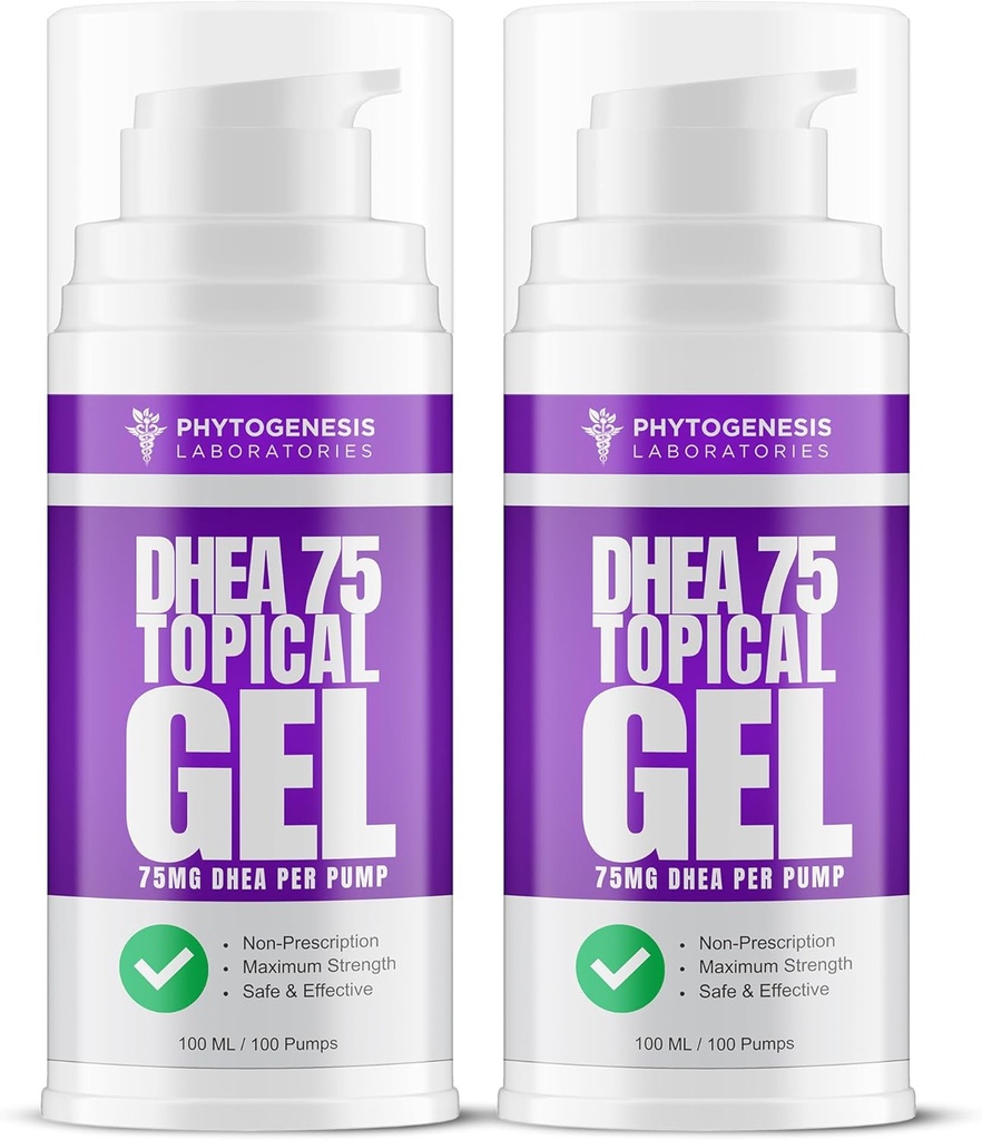 DHEA 75 – 75mg DHEA Pro Pump – Fördert gesundes Altern, Gesunde Stimmung, Immununterstützung, Balanced Levels und Gesamtgesundheit – One Month Supply (2)