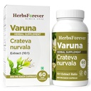Herbsforever Varuna Nurvala Extract Capsules - Vegan & Gluten Free | Plant Based Supplement for Bladder & Kidney Function, 800 mg pro Kapseln (60 Nos)