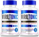 NutraRize (Pack de 2 Capsules VirilTonic pour hommes, Formule Premium pour le support de performance globale, Supplément tout naturel pour la santé et le bien-être, VirilTonic24 Reviews (120 Capsules)