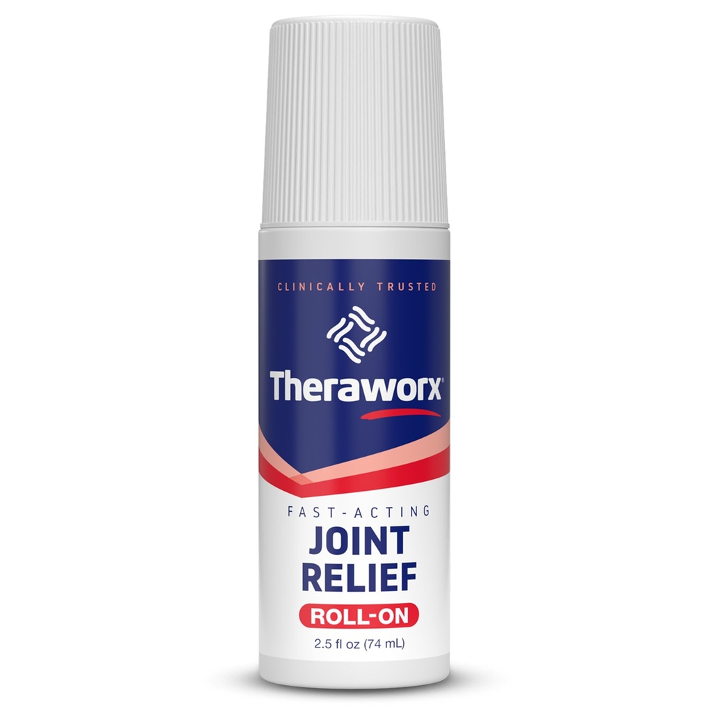 Theraraworx Relief articulaire à action rapide Relief articulaire enrouleur et Relief d'inflammation - 2,5 Oz - 1 Compte
