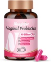 Vaginal Probiotics für Frauen,40 Billion CFU fördert pH Balance,Gesunde Vaginal Odor & Urinary Tract Gesundheit mit Bio-Präbiotika,Cranberry,60 Kapseln