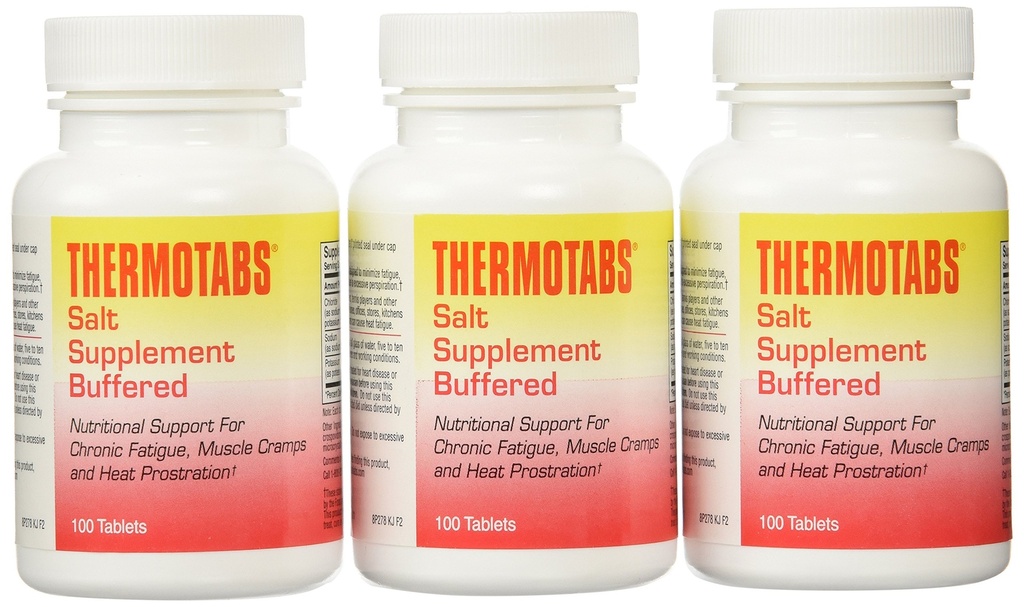 Thermotabs Jedes gepufferte Salz Tab, Packung von 3
