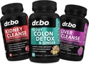 Colon Cleanser Detox & Kidney Liver Cleanse - 15 Tage Colon Cleanse Pillen, Niere Liver Detox Support Supplement - Bowel Movement Supplements, Nieren, Blasen, Urinary Tract, Gallbladder Pillen