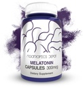 Melatonina capsule | 300mcg | 120 pillole | Supporta cicli di sonno sani | Promuove il rilassamento | Integratore naturale di aiuto al sonno