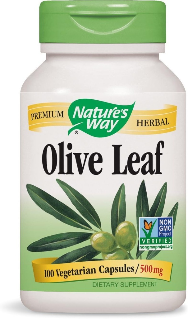 Via della Natura Foglia di Oliva, 100 Capsule (Pacchetto di 2)