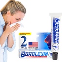 Boroleum (2-Pack for Nasal Soreness, 17 Grammi, 3/5 Ounce Tube