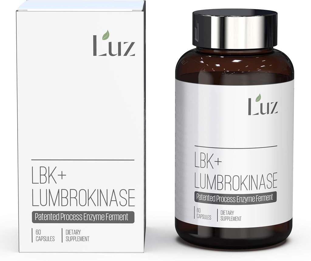 LBK+ Lumbrokinase - Patentiertes Verfahren - 60 Kapseln