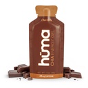 Huma Chia Gel d'énergie, chocolat, 12 gels, 25 mg de caféine - Première nutrition sportive pour l'exercice d'endurance