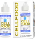 Ossigeno di Cellfood Boost, 1 fl oz - Supplemento di ossigeno liquido per il drenaggio linfatico, Altitudine Malattia, Jet Lag, Fatigue, Headaches, Hangovers & Energy - Gluten Free, Cert. Kosher - Rende oltre 22 Quarti