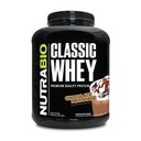 NutraBio Classic Whey Protein Poudre- Profile d'acide amino plein spectre - Pas de remplissage, Couleurs artificielles, Préservatifs - Faible indice glycémique - Chocolate Milkshake, 5 livres