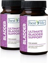 Bestes Leben Kräuter Frauen Ultimate Bladder Unterstützung und Kontrolle Ergänzung für Inkontinenz, Leckage und Overactive Bladder - 2 Flaschen