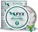 FYX Caféine Pochettes Nootropic – Énergie propre et focus avec Alpha-GPC, L-Tyrosine et L-Theanine – 60mg Caféine Pochettes – Pochettes Alpha Nootropic sans sucre – 5-Pack (5-Count, Spearmint)