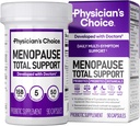 Physician's CHOICE Menopause Probiotic Supplement für Frauen - unterstützt Hormon Balance, Hot Flashes, Nachtschwärmer, Gewichtsmanagement, Bloating & Gut Health - mit Black Cohosh, Resveratrol+ - 90ct