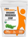 BulkSupplements.com Polvere di Estratto di chicco di caffè verde - Supplemento Superfood, da Moringa Oleifera - Vegan & Gluten Free, 750mg per porzione, 1kg (2.2 lbs) (Pack of 1)