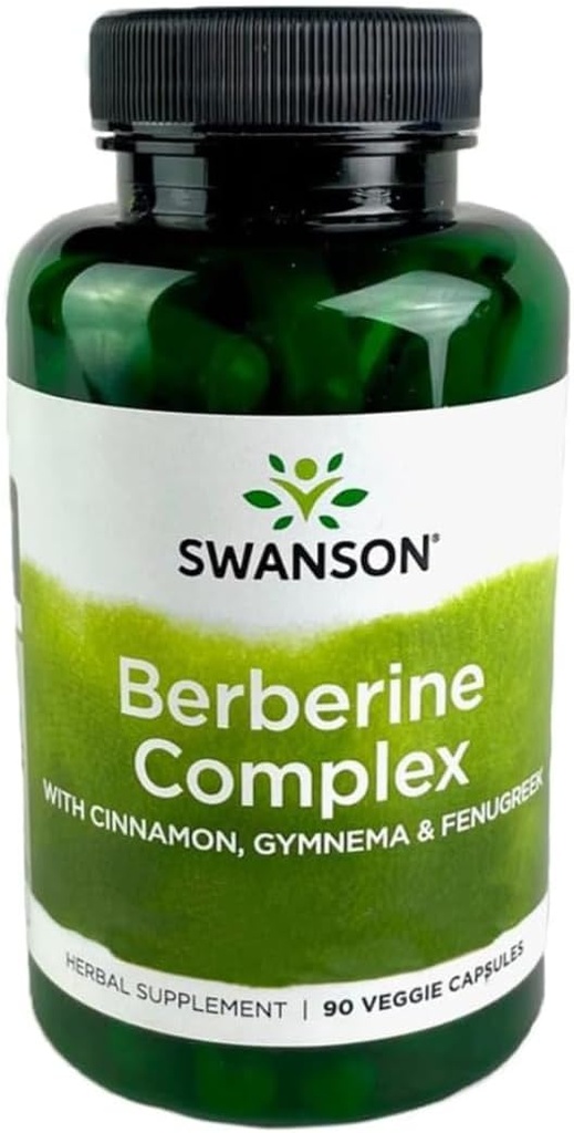 Complexe berbérique de Swanson avec Gymnema et Fenugreek 90 gélules