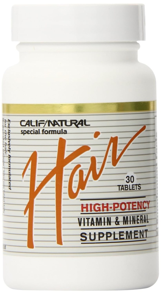 CALIFORNIA HAIR VITAMINA NATURALE & MINERALE, 30 TAB