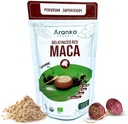 Polvere di Maca Gelatinizzata - Polvere di Maca peruviana 8oz Organic - polvere di Maca rossa, Maca nera, radice di maca gialla - (Maca rossa)