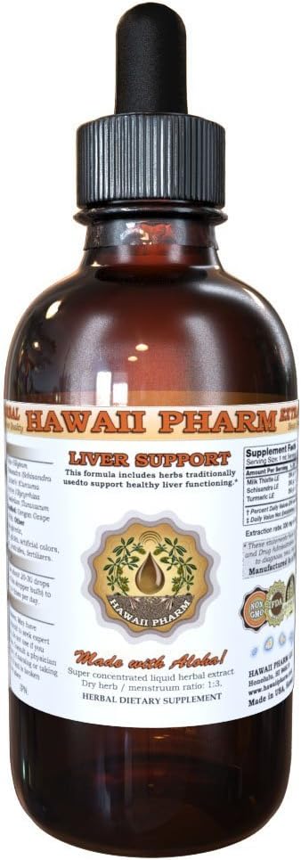 Estratto di liquido di cura del fegato di HawaiiPharm 4 oz