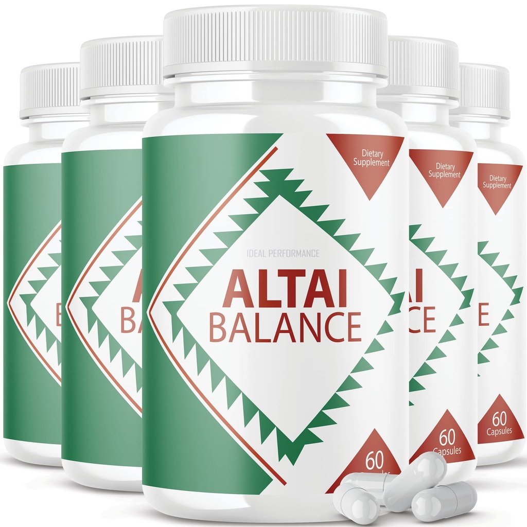 IDEAL PERFORMANCE (officiel) Altai Balance Support Formula Pills Supplément (5 Pack)