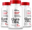 (3 Pack) Glyco Care Capsules, Glyco Care Advanced Blood Support Supplement, Glyco Care Health Support Pills, Formule de force maximale pour le bien-être général, Tous les avis GlycoCare (180 capsules)