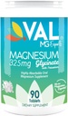 VAL Magnesium Glycinate 325mg mit B6 & Kalium | Hohe Absorption | Entlastung Stress & Muskelentspannung | Non-GMO, Glutenfreie | 90 Tabletten