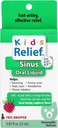 Kinder Relief für Sinus-Oral Flüssigkeit für Alter 0-9 Jahre Himbeer, 0.85 Fl Oz