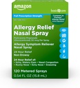 Basic Care 24-Hour Allergy Relief Nasenspray, Fluticasone Propionate (Glucocorticoid), 50 mcg pro Spray, Volle Rezeptstärke, Nicht-Droxy, 0,54 fl oz (Pack mit 1)
