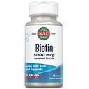 KAL Biotin 5000 TR Tablet, 5000 mcg, 60 Conte