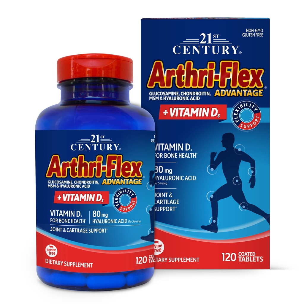 21st Century Arthri-Flex Vorteil + Vitamin D3, 120 beschichtete Tabletten