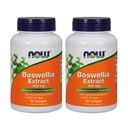 Jetzt Lebensmittel Boswellia Extrakt 500 mg Softgels, 90 Count x 2