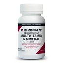 Kirkman - Advanced Adult Multivitamin & Mineral mit 5-MTHF - 180 Kapseln - Potent Broad Spectrum Vitamin/Mineral Supplement - Unterstützt Zellumschlag - Allergiker