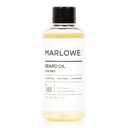 MARLOWE. No. 143 Olio di barba 3 oz, Olio di condizionamento per gli uomini, Cuscinetto più morbido e più completo, Ammortizzatore naturale al 100% con olio di girasole e di fiori, Condizioni & Nourishes, Fragrance Free