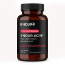 ENDUR-ACIN Niacine, supplément santé cardiaque et équilibre du cholestérol, libération prolongée pour absorption optimale, sans gluten, 250mg (200 comprimés)