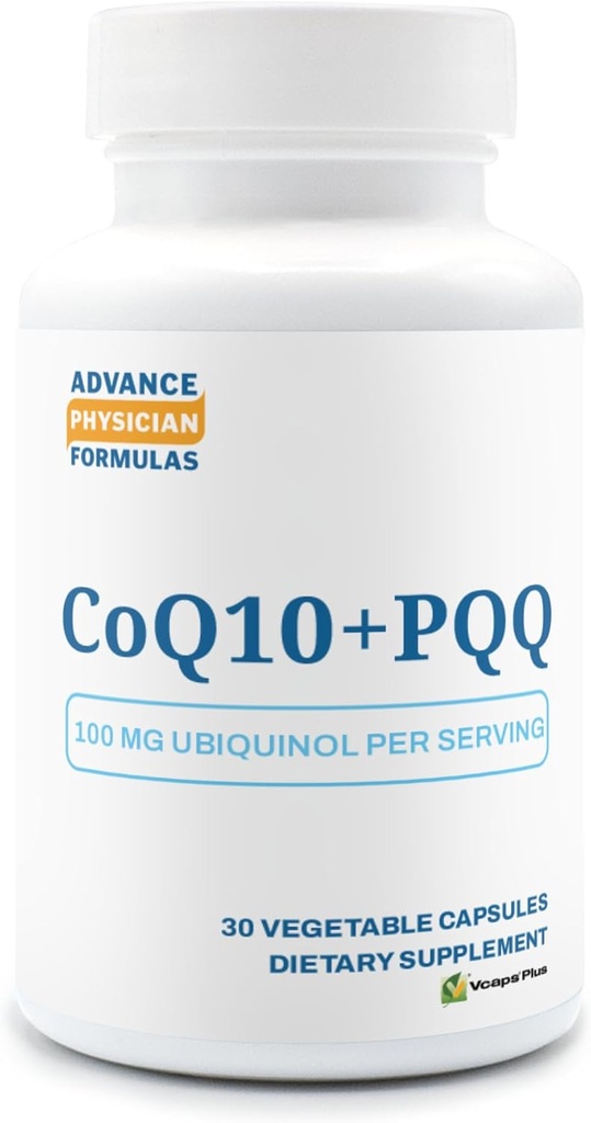 CoQ10/PQQ, 30 capsule vegetali, formule mediche avanzate