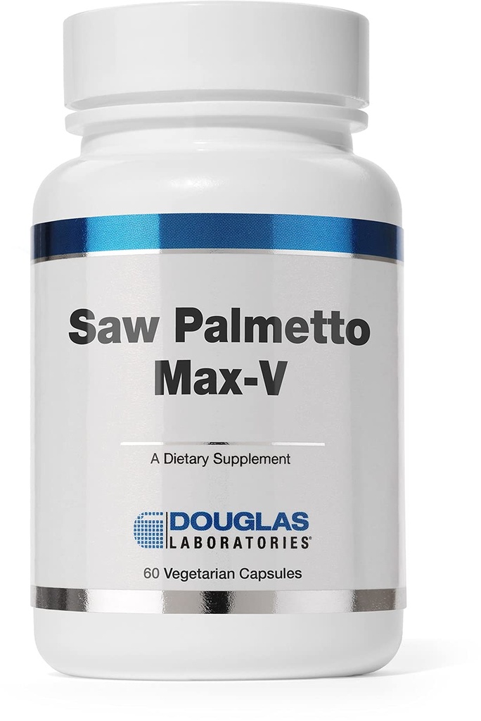 Douglas Laboratories Säge Palmetto Max-V | Standardisierte Säge Palmetto für Prostata-Unterstützung | 60 Kapseln