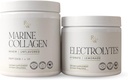 Body + Beauty Bundle & Save, Rinnova la polvere di collagene marino + polvere di elettrolito di limonata di Hydrate