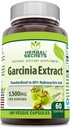 Kräutergeheimnisse Garcinia Extrakt Ergänzung |1500 Milligramme | 180 Veggie Kapseln | Non-GMO | Gluten-Free | Made in USA