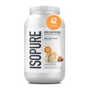 Isopure Zero Carb 100% reine Whey Isolate Protein Pulver, Lactosefrei, Glutenfrei, Mit Vitaminen, Vanille gesalzen Caramel, 25g Protein Per Serving, 3 Lbs, 42 Servings (Packaging May Vary)