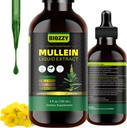 Generische Mullein Tropfen für Lunge | Mullein Blatt Extrakt für Atem- und Lungenunterstützung | Mullein Extract Supplement Liquid
