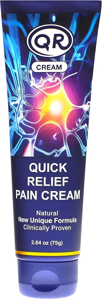Crema di dolore rapido del sollievo con Mannitol e Menthol fornisce un sollievo efficace per il collo, la schiena, la spalla, il polso, la rabbia, il ginocchio, il piede e il dolore di Nerve, o Itch, 2.64 oz
