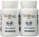Bio-Tech - D3-50 50.000 IE, 100 Count (Paket von 2)