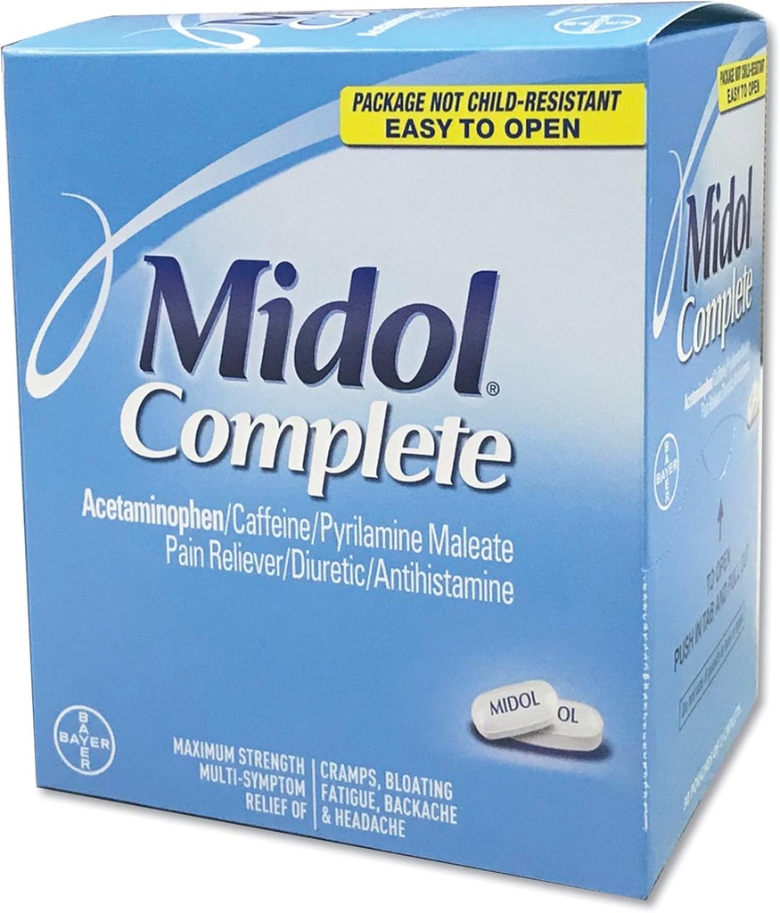 Midol Menstrual completa 50 cappucci