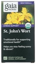 Gaia Herbs St. John's Wort, Vegan Liquid Capsules, 60 Count - Stress Supporto per promuovere un Positivo e Sunny Mood