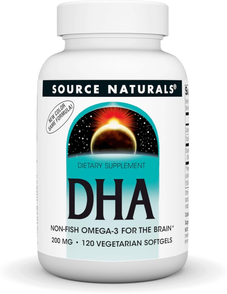 Source Naturals DHA, Neuromins 200 mg Non-Fish Omega-3 for The Brain