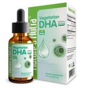 Nature Nutra Végétarien DHA, Premium Liquid DHA pour bébés, nourrissons, enfants et enfants, non OGM, DHA 100 mg, source végétale pure, 2 Fl Oz (60ml)