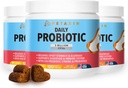 Probiotics for Dogs - 6 Strains with Prebiotics - Unterstützt Verdauungs- und Immunsystem – Relief für Durchfall, Bad Breath, Allergien, Gas, Verstopfung, Hot Spots - Made in USA - 360 Chews